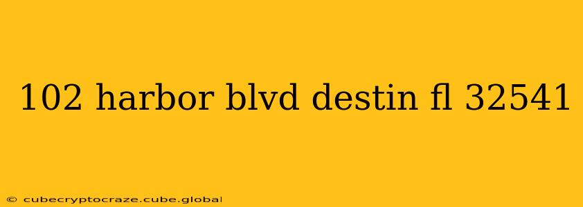 102 harbor blvd destin fl 32541