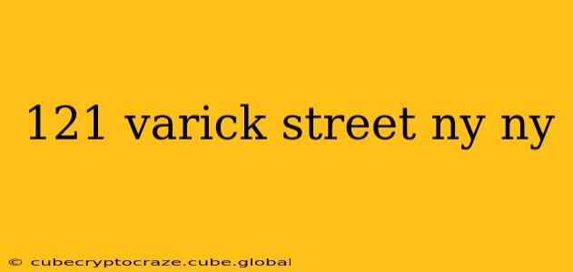 121 varick street ny ny