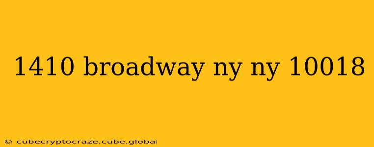 1410 broadway ny ny 10018