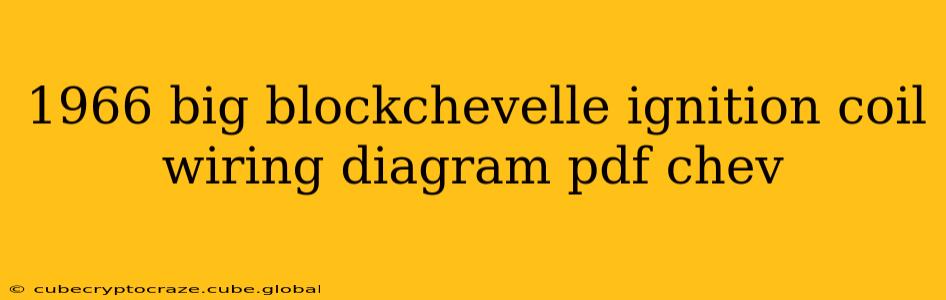 1966 big blockchevelle ignition coil wiring diagram pdf chev