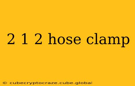 2 1 2 hose clamp