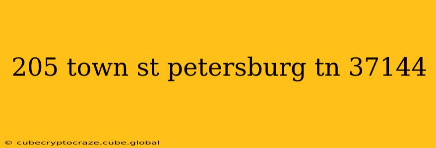 205 town st petersburg tn 37144