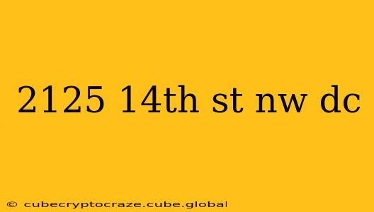 2125 14th st nw dc