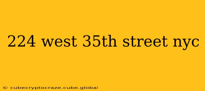 224 west 35th street nyc
