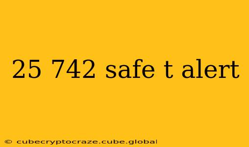 25 742 safe t alert