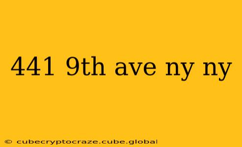 441 9th ave ny ny