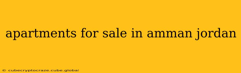 apartments for sale in amman jordan