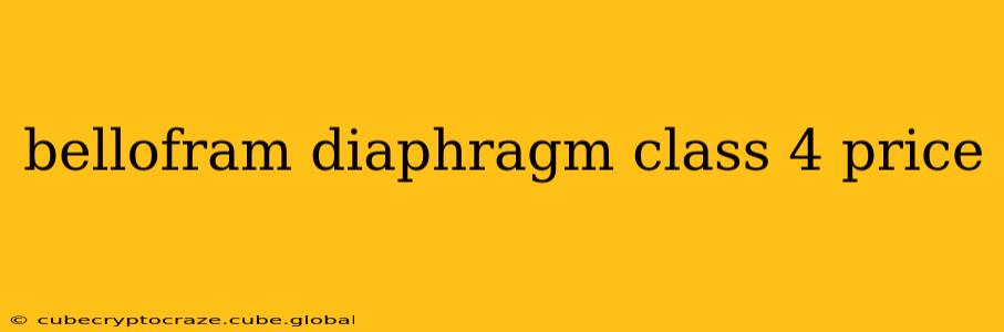bellofram diaphragm class 4 price