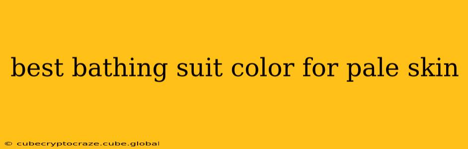 best bathing suit color for pale skin