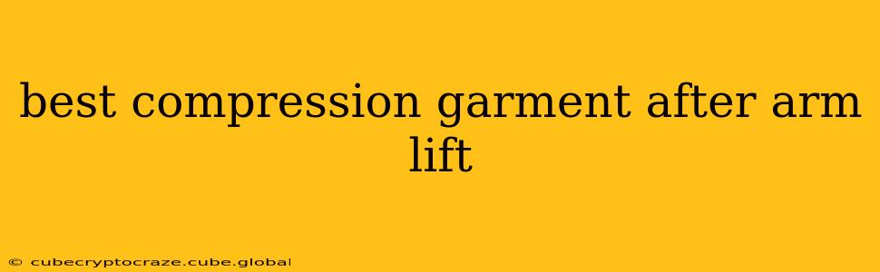 best compression garment after arm lift