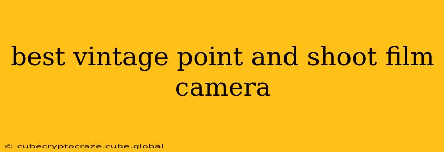 best vintage point and shoot film camera