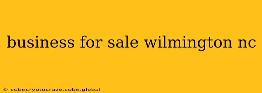 business for sale wilmington nc