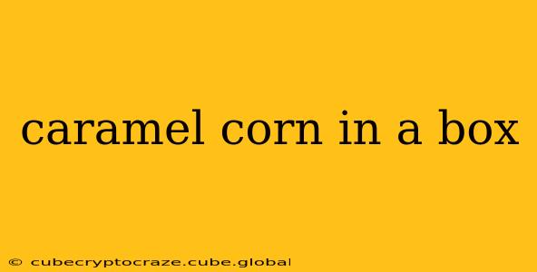 caramel corn in a box