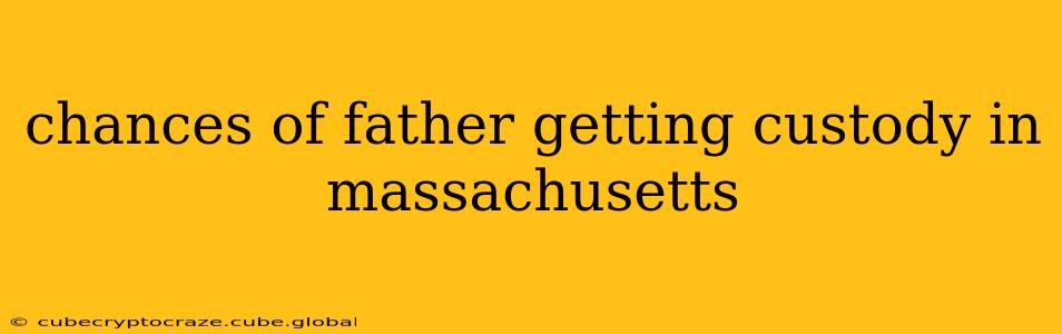 chances of father getting custody in massachusetts