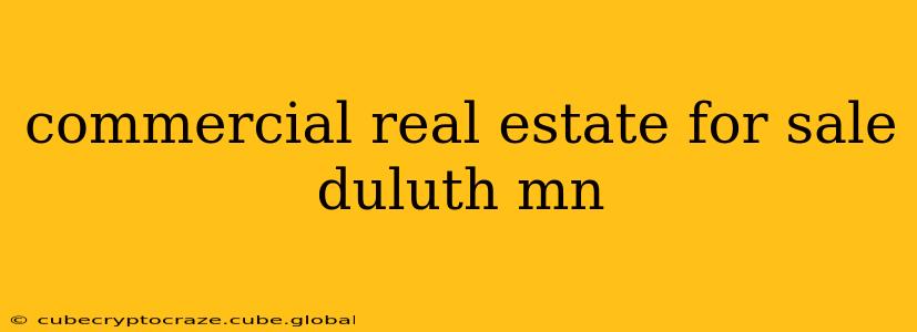 commercial real estate for sale duluth mn