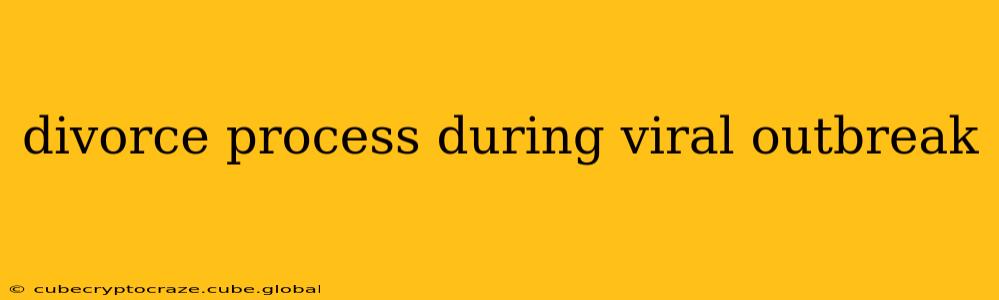 divorce process during viral outbreak