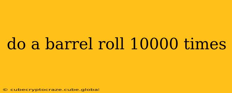 do a barrel roll 10000 times do a barrel roll 10000 times