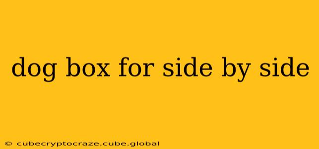 dog box for side by side