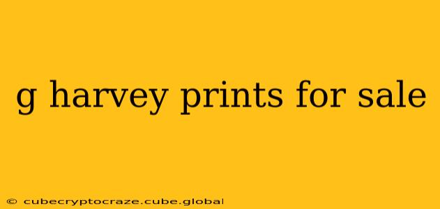 g harvey prints for sale