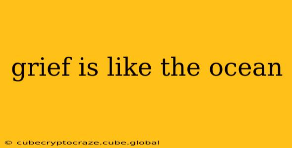 grief is like the ocean