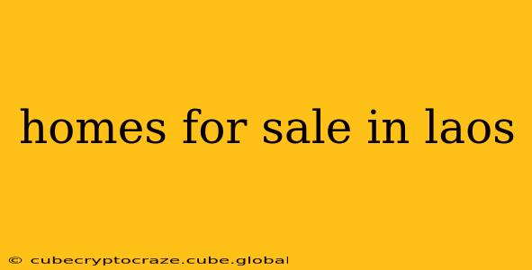 homes for sale in laos