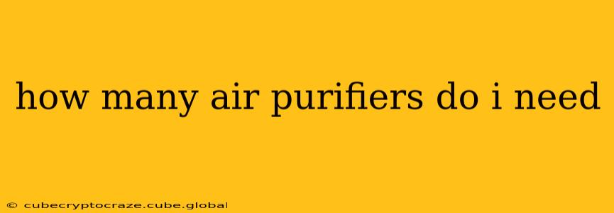 how many air purifiers do i need