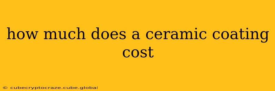 how much does a ceramic coating cost