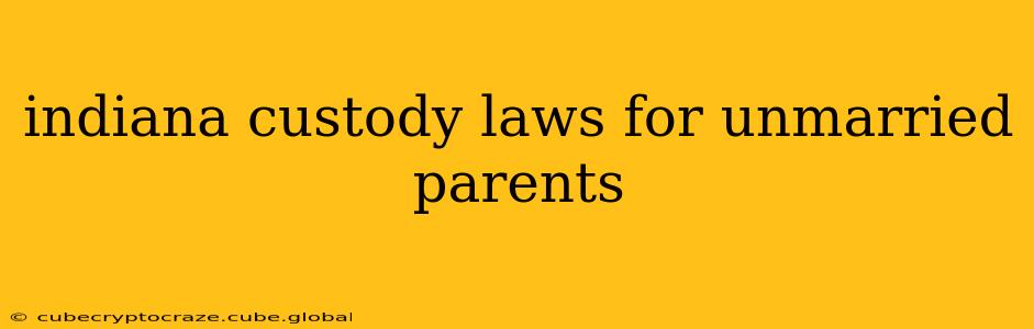 indiana custody laws for unmarried parents