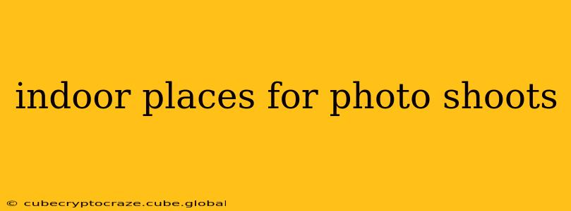 indoor places for photo shoots