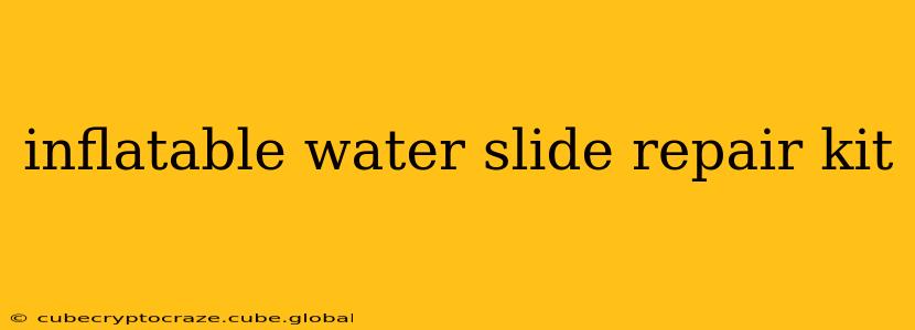inflatable water slide repair kit