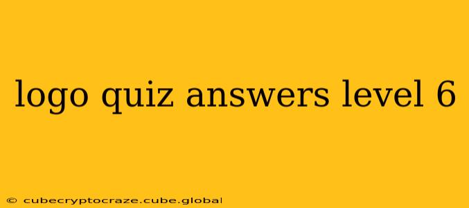 logo quiz answers level 6