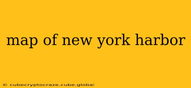 map of new york harbor