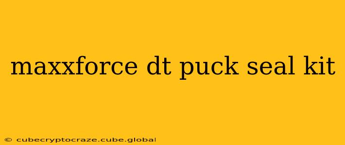 maxxforce dt puck seal kit
