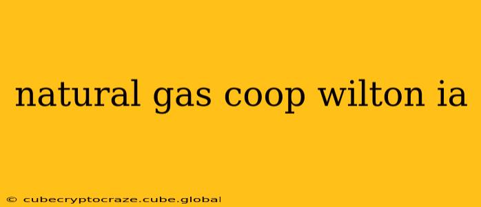 natural gas coop wilton ia