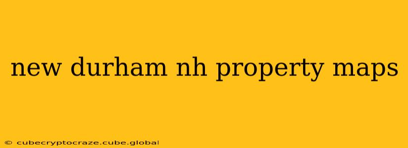 new durham nh property maps