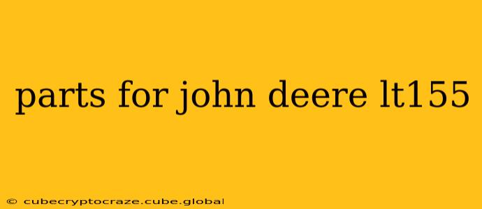 parts for john deere lt155