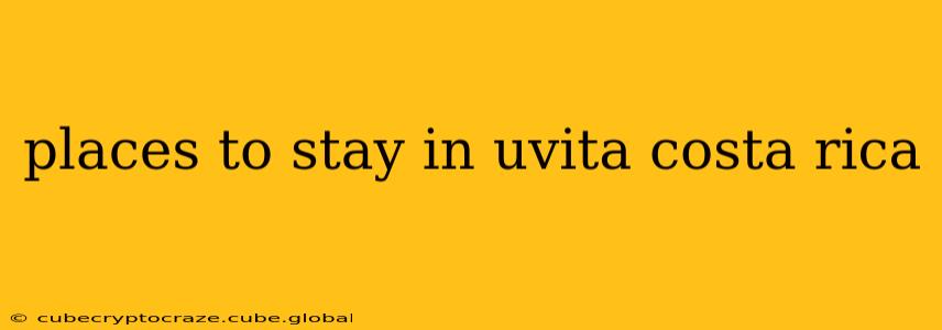 places to stay in uvita costa rica