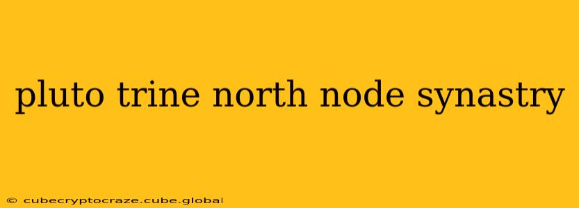 pluto trine north node synastry