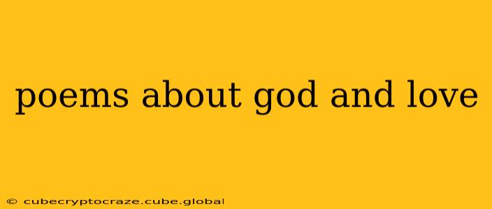 poems about god and love