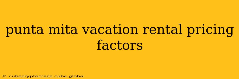 punta mita vacation rental pricing factors