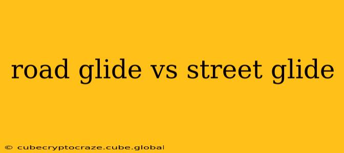 road glide vs street glide