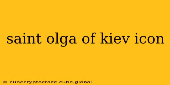 saint olga of kiev icon
