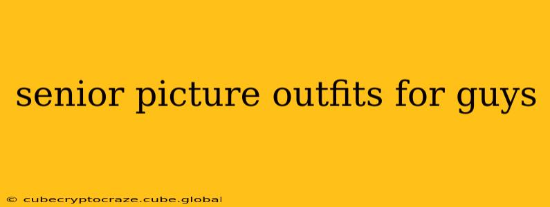 senior picture outfits for guys