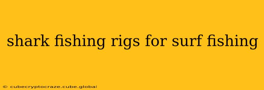 shark fishing rigs for surf fishing
