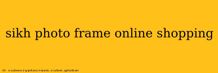 sikh photo frame online shopping