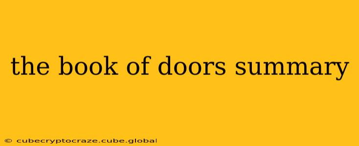 the book of doors summary