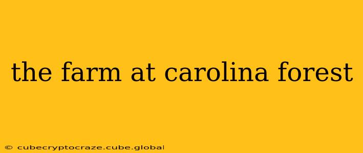 the farm at carolina forest