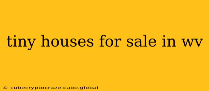 tiny houses for sale in wv
