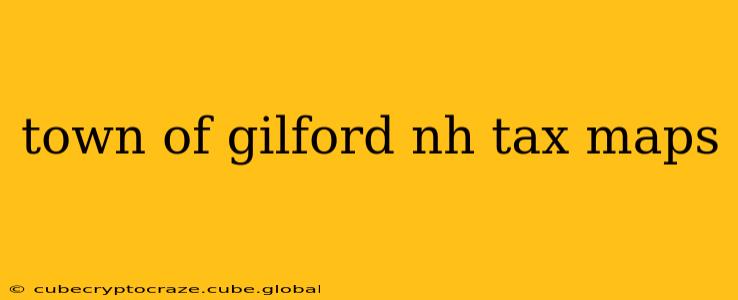 town of gilford nh tax maps