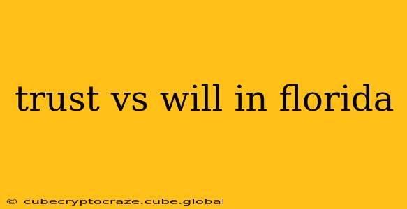 trust vs will in florida